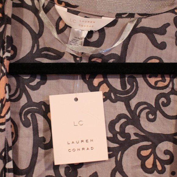 Lauren Conrad Floral Ruana - Picture 6 of 7